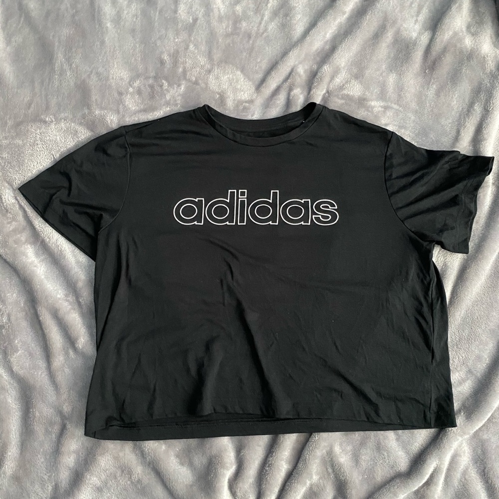 Adidas cropped t-shirt
